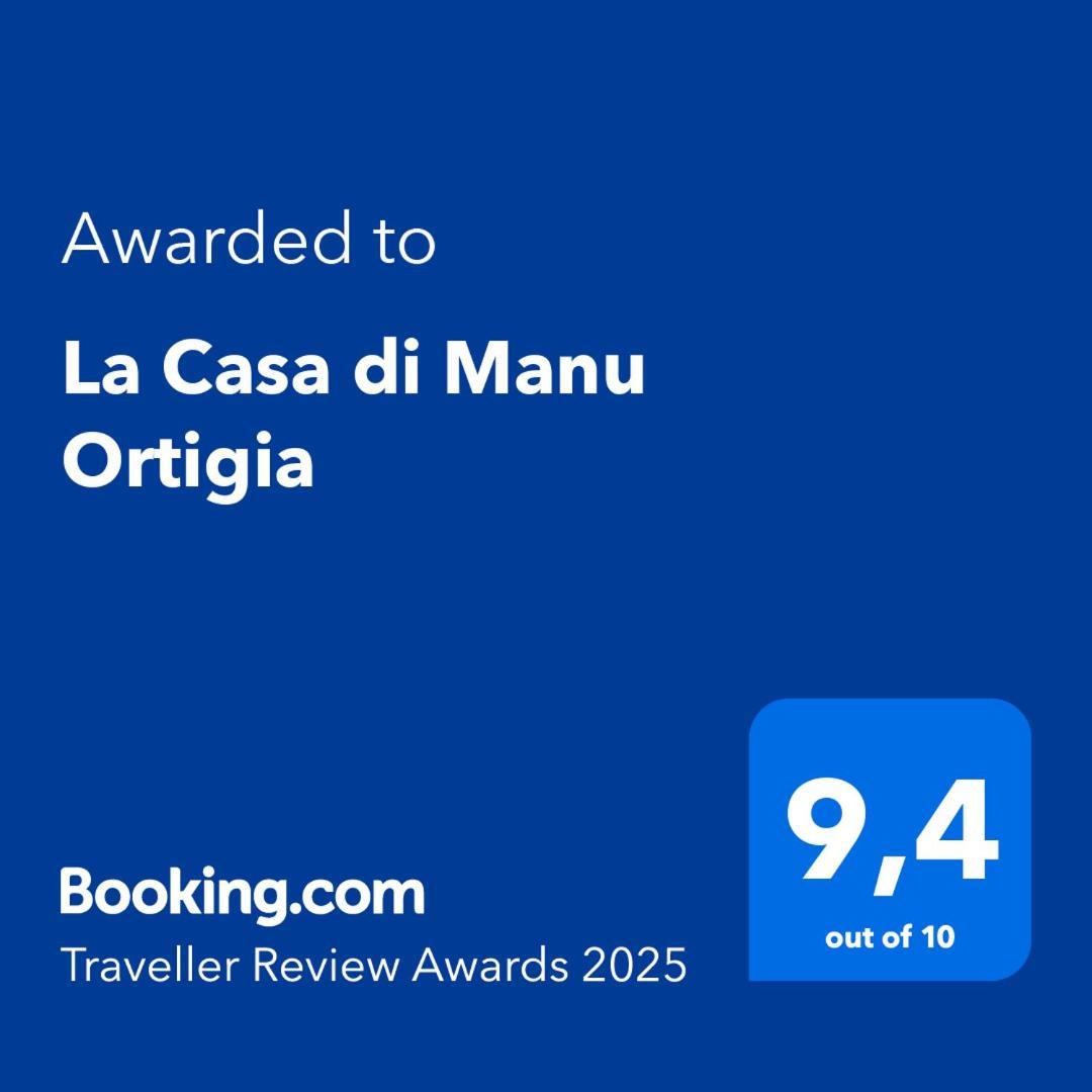시라쿠사 La Casa Di Manu Ortigia 빌라 외부 사진